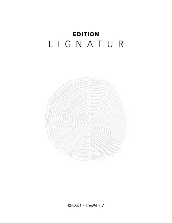 Edition Lignatur brochure